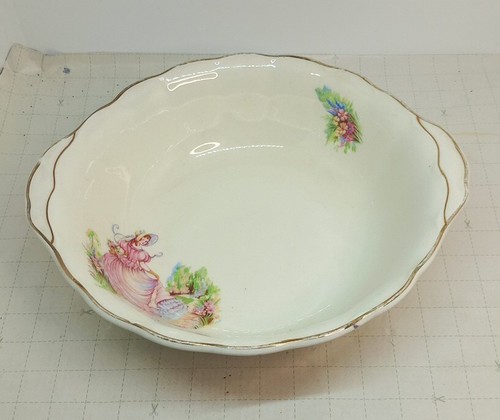 Grindley cream petal pinkie - cream, "pinkie"