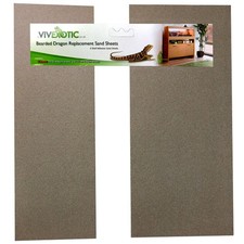 VIVEXOTIC BEARDED DRAGON REPLACEMENT SANDPAPER 6-PACK REPTILE VIVARIUM LIZARD