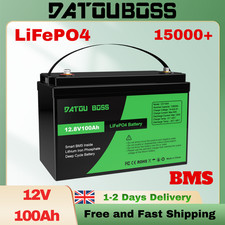 LiFePO4 12V 100Ah Lithium