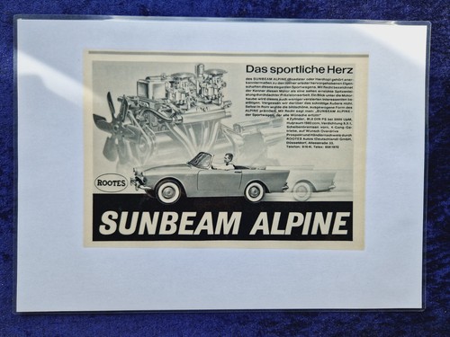 Sunbeam alpine original - sunbeam,