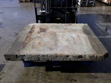Reclaimed Huge York Stone Flag Hearth Step Bench Threshold 53.5"x 63.5"