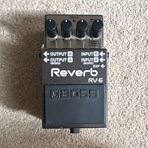 Boss digital reverb - rv-6,