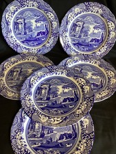 Spode Blue Italian Set of 6