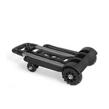 4 Wheels Folding Trolley Aluminum Alloy Foldable Hand Truck For Shopping