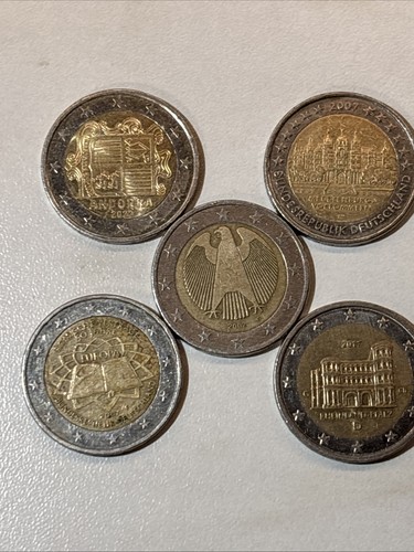 Job euro coins - 2,