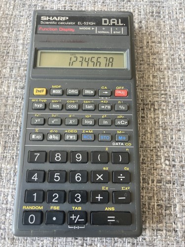 Sharp scientific calculator - scientific,