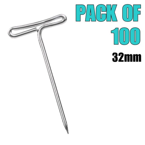 100pcs 32mm pins wig - 100pcs, t-pins