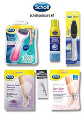 Dr Scholl Pedicure Kit Best Gift For Her Easy To Use Medicated Smooth Feet Spa.