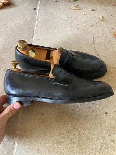 Crockett jones penny loafers - &,