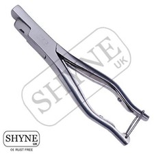 LAMB SHEEP EAR NOTCHER STAINLESS STEEL  DOUBLE COMMAND V SHAPE LIVESTOCK 6" & 7"