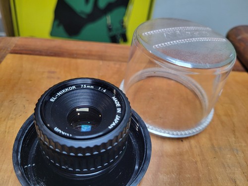 Nikon 75mm el nikkor - f/4, el-nikkor