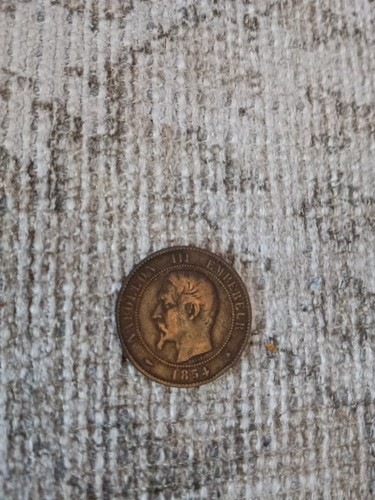 1854 dix centimes napoleon - dix,