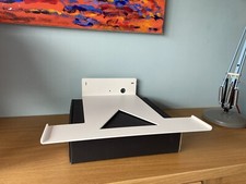 Rega Planar 2 - Turntable Wall Mount Shelf - textured White finish 🇬🇧 made