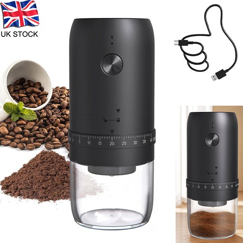 Electric coffee bean grinder - electric,