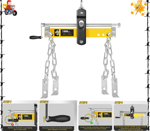 Heavy duty engine hoist - heavy,