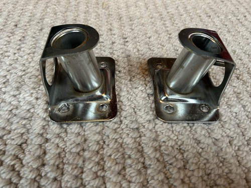 Stainless stanchions bases - 2,