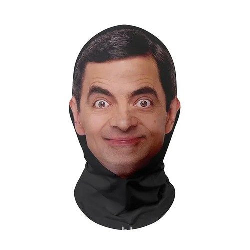 Funny pattern mesh face - 3d,