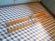 2 MODULAR SHELF-4 TRAY-Metal WOOD-DLG STRING TOMATO-DESIGN 60-70