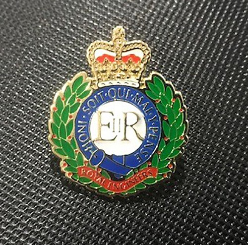 Royal engineers pin badge - engineers,