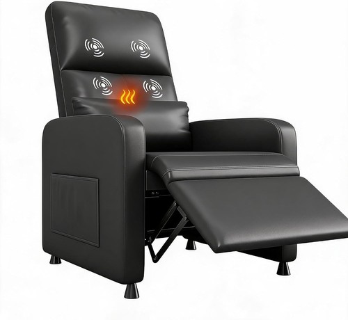 Power recliner armchair - recliner, pu