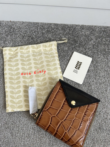 Orla kiely leather square - kiely,