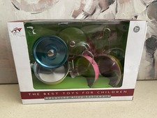 New Childrens Quality Coloured Stainless Steel Kitchen Pots & Pans 11 Piece Set