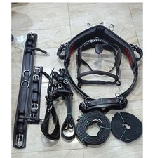 single black leather driving