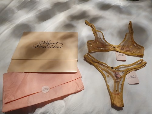 Bnwt agent provocateur - provocateur, gold