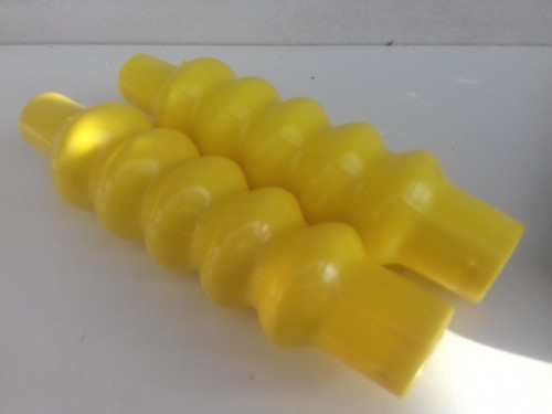 Lambretta yellow pvc - yellow, damper