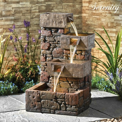 Serenity cascading cubic water - serenity,