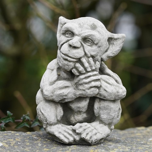 Sprite stone statue - b,