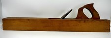 Antique Wood Jointer Plane French Peugeot Freres A Garantie & Lion Logo 26.5" 54