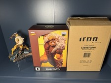 Sabretooth Battle Diorama Series Art Scale 1:10 X-Men Sideshow Iron Studios