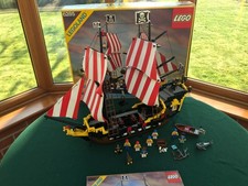 Lego Pirate Ship Black Seas Barracuda (6285) complete & Boxed