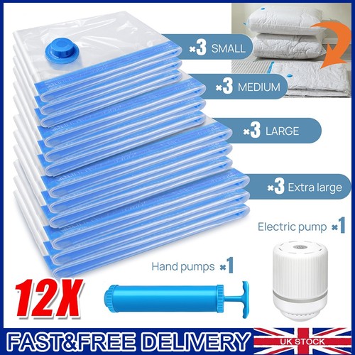Vacuum storage bags - storage, hand