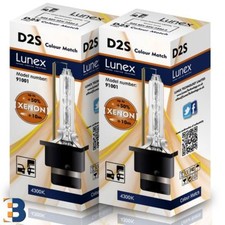 2 x D2S Genuine LUNEX HID