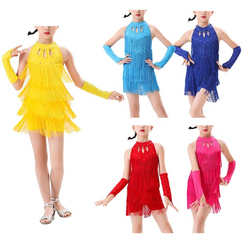 Girls halter tassel - uk, dance