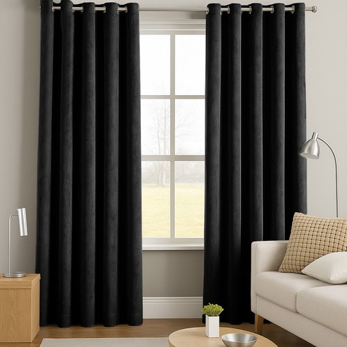 Heavy blackout velvet curtains - blackout,