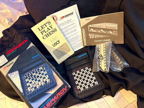 Vintage saitek kasparov - saitek,