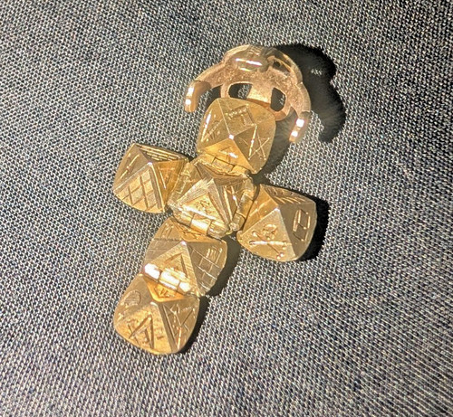 Beautiful 9ct gold masonic - gold,