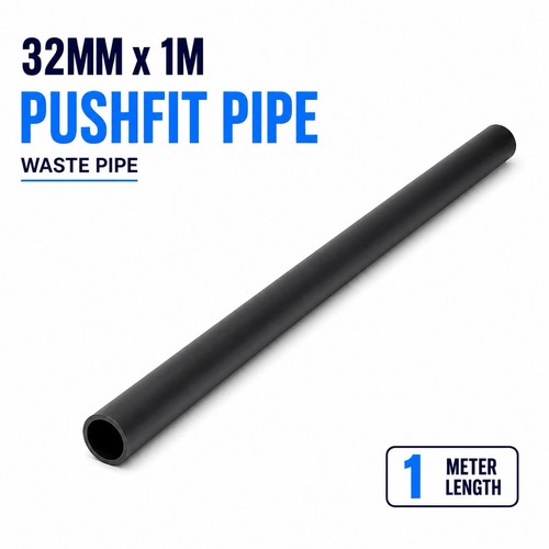 32mm push fit waste pipe - 32mm, x