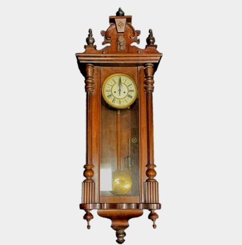 Antique mahogany vienna wall - antique,
