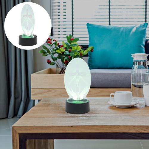 Usb powered acrylic jesus - powered,
