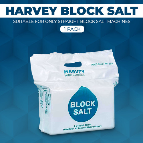 Harveys water softener - water, block