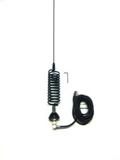 large springer aerial cb radio antenna with 3/8 power stick dv body mount kit 