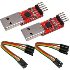 2pcs USB to TTL CP2102 UART