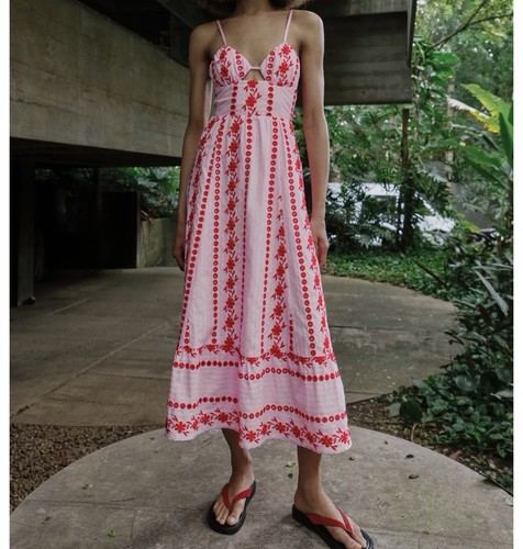 Zara midi dress - cut, work