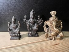 Three Indian Bronze Figurines