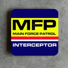 Mad Max MFP Main Force Patrol Drinks Coaster Sci Fi Mel Gibson V8 Interceptor