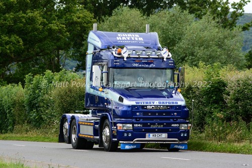 Truck photo 12x8 - photo, scania
